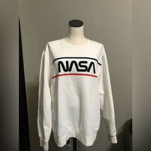 NASA white sweatshirt